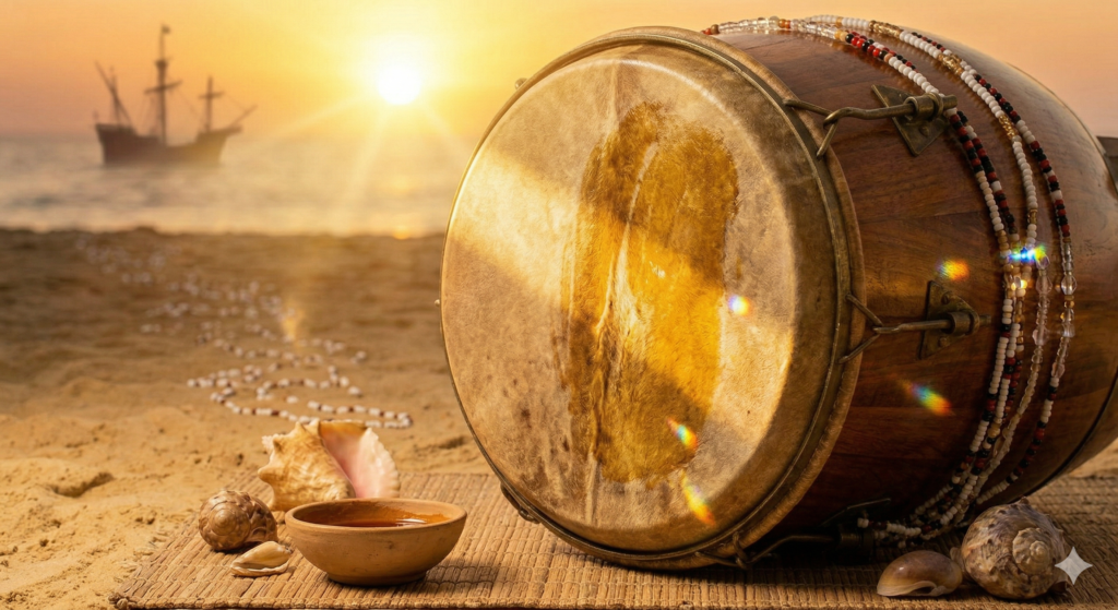 O Guia Definitivo dos Atabaques e da Curimba: História, Mistérios e a Missão Sacerdotal do Ogã. A Consagracao Pelo Sol 1024x559