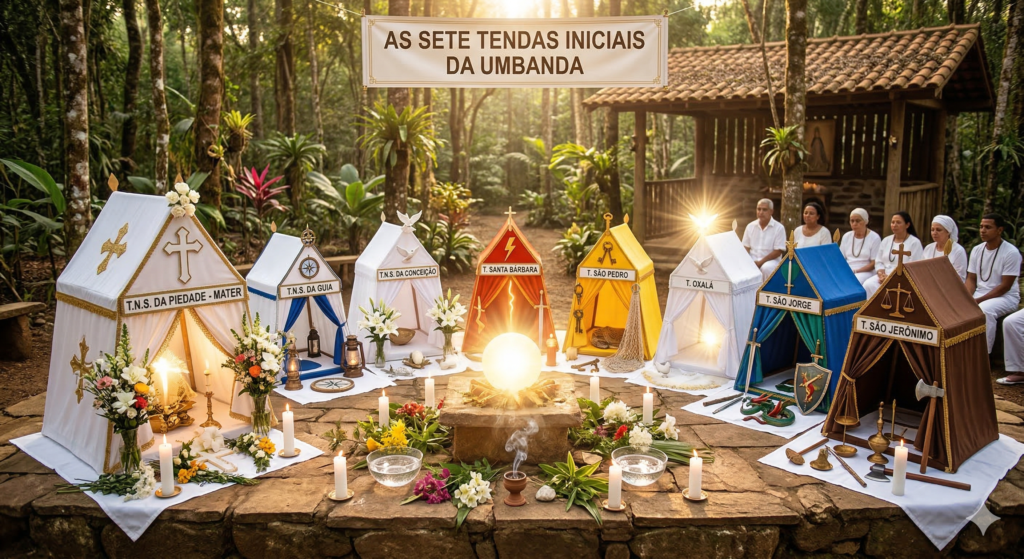 As 7 Tendas de Zélio: O Alicerce da Umbanda. As 7 Tendas de Zélio: O Alicerce da Umbanda.